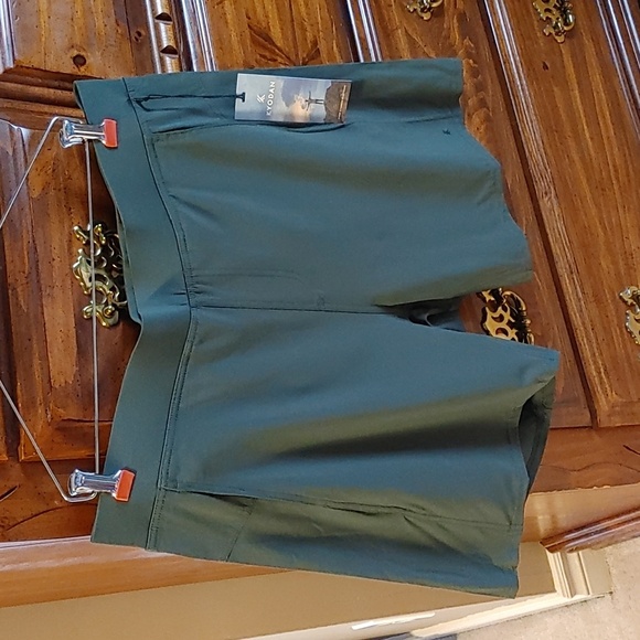 NWT Men's Kyodan Active Forest Green Athletic Shorts Size Large - Picture 4 of 13